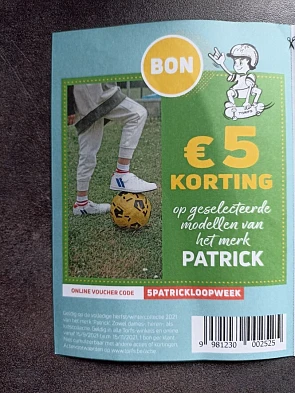 5€ korting op herfst/winter collectie van het...