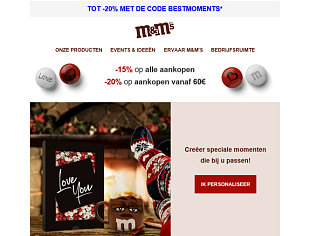 -15% op alle aankopen -20% op aankopen vanaf...
