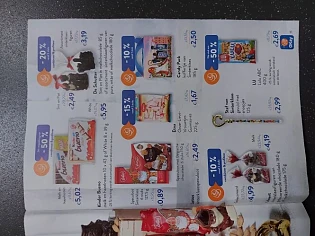 Okay kortingen op Sint snoep o.a. 2de -50% ki...
