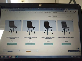 -20€ op eetkamerstoel MONZ bij Kick Collecti...