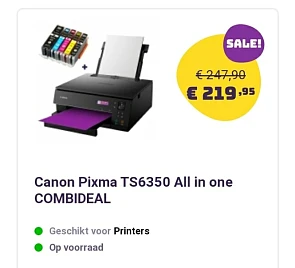 Nu bij alleeninkt een fikse korting op deze c...