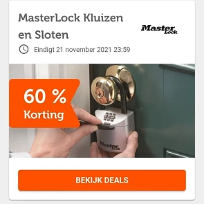 ibood.com masterlock kluizen en sloten tot -6...