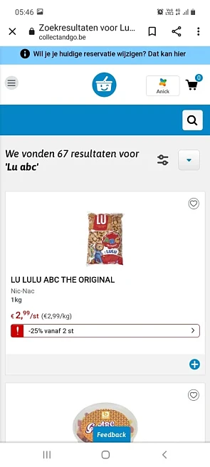 Collect and.gonlu abc rode prijs vanaf 2 -25%