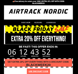 20% korting op alles