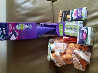 Collect and go gehaald. Swiffer wetjet 3 netj...