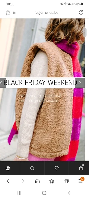 -20% korting op Antwerpse webshop Les Jumelle...