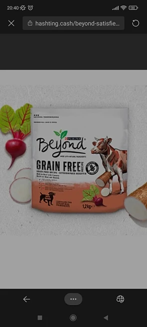 Purina grain free Tevreden of terugbetaald ht...