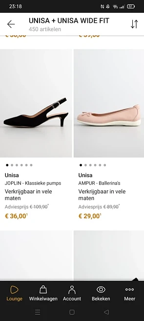 Zalando lounge! Unisa schoenen!! Met superkor...