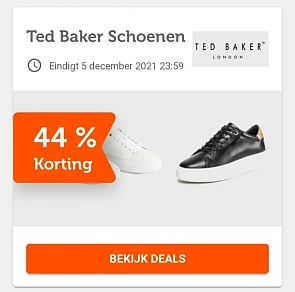 ibood.com ted baker schoenen tot 44% korting...