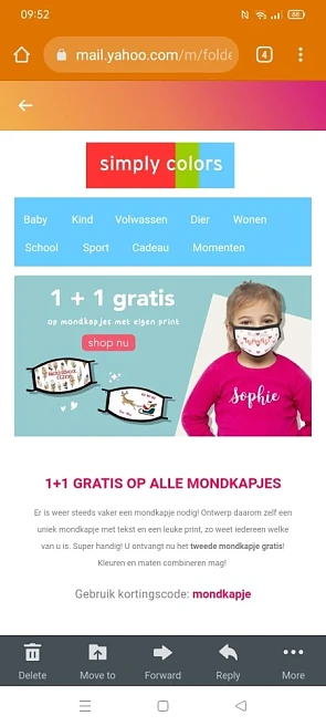 Simply colors! Ontvang nu 1 + 1 gratis op all...