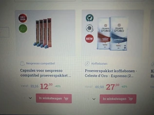 Tot -60% op verschillende proeverspakketten v...