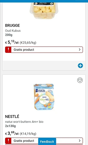 Collect&go gratis producten voor afhalling va...