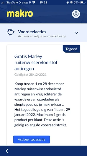 Makro Koop een bus marley ruitenwisservloeist...