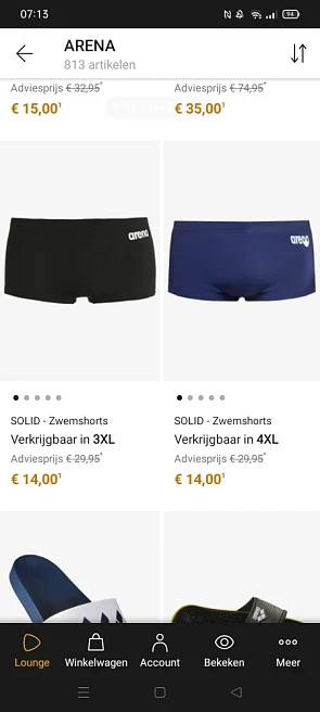 Zalando lounge! Mooi zwemgerief van Arena voo...