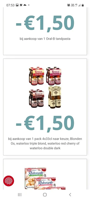 Colruyt en collect and go waterloo 5,85€ ditn...
