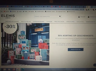 -30% op geschenksets v Elemis zolang de voorr...
