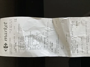Geen idee welke kortingen er lopen bij Carref...