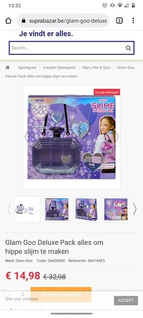 Glam Goo deluxe oak bij Suprabazar aan 14.98...