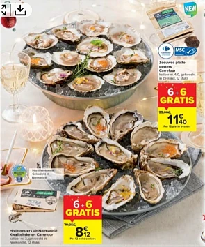 Bij carrefour hyper en market van 15/12 tem 2...