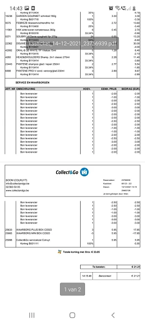 Collect 5 campina verse kaas 0%, garden gourm...