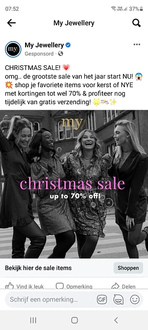 Bij My Jewellery nu kortingen tot 70% en grat...