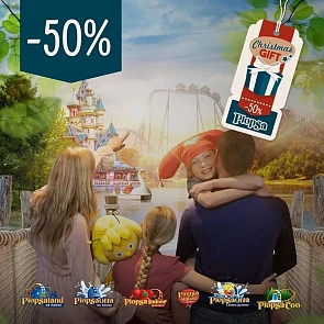 Plopsa -50% van 25/12 t.e.m. 01/01 😍🎡🎢🎠 h...