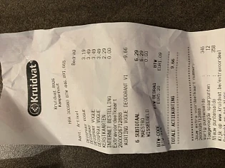 Deodorant van vogue voor 1 euro per flesje