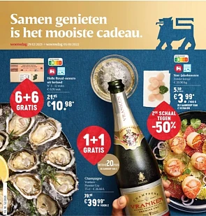 Delhaize 6+6 holle royal-oesters uit Ierland,...