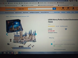 Lego Harry Potter kasteel Zweinstein bij Inte...