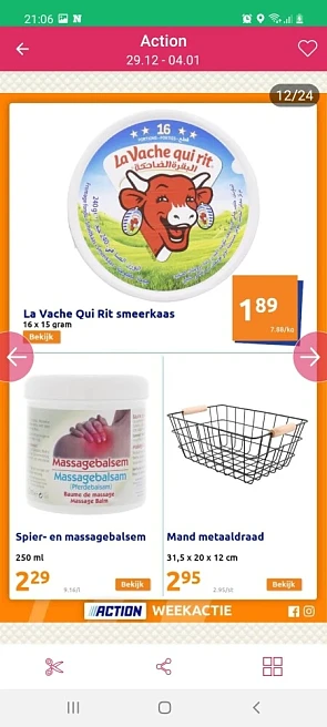 Colruyt en collect and go la vache qui rit 12...