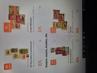 Ah vanaf 3/1 2e gratis ah verse pasta en past...