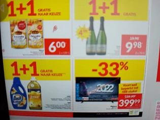 Intermarche 1+1 vahine, 1+1 cava barcino, 1+1...
