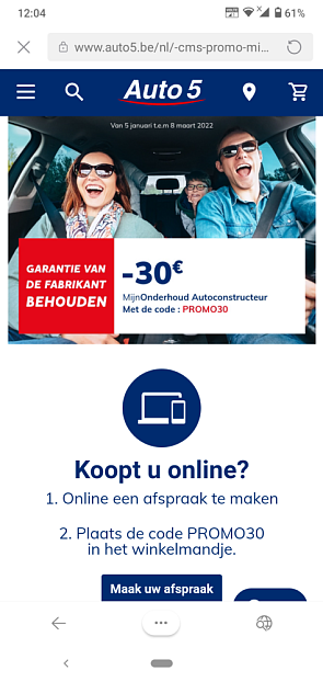 Geniet van een korting van 30€ op MijnOnderho...