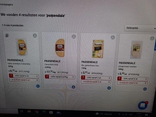 Collect and go 12/1-25/1 -25% hoeveelheidskor...