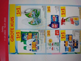 Intermarche 1+1 ariel vloeibaar wasmiddel, ar...