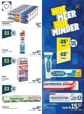 Makro 2+1 theramed, 2+1 denivit, 2+1 vademecu...