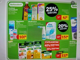 Kruidvat stapelkorting tot 50% bij 3 stuks hu...