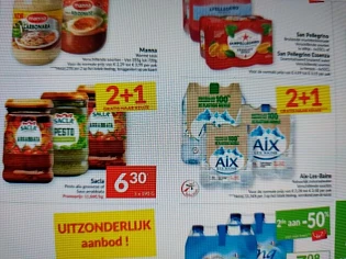Intermarche 2+1 sacla pesto, z+1 aix natuurli...