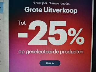 Bij vistaprint nu tot -25%