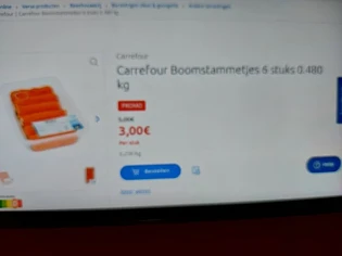 Carrefour boomstammetjes -40%, benecol -50% v...