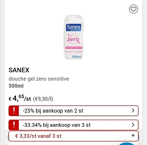 Collect&go sanex, colgate, demak-up -33,34% v...