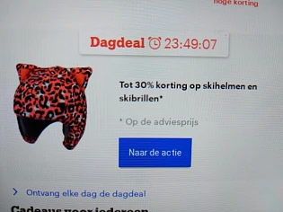 Bol.com dagdeal korting ip skihelmen, skibril...
