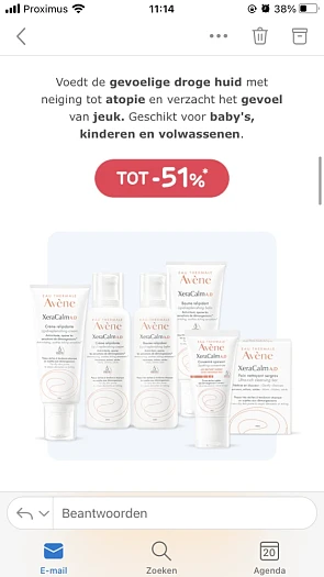 Tot 1 februari korting op selectie huidverzor...