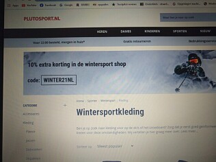 10% extra korting bovenop de reeds toegestane...