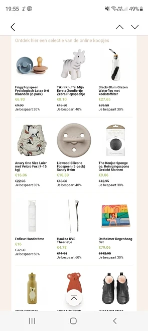 Mooie kortingen tot 50% bij Blabloom