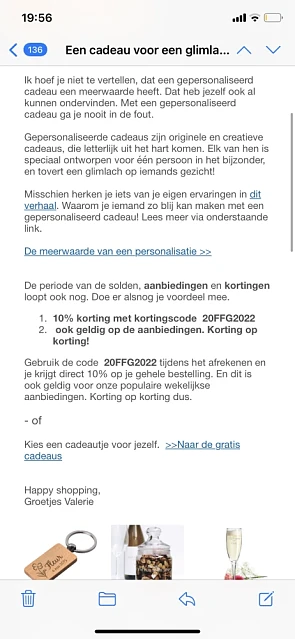 Voor wie een gepersonaliseerd cadeautje zoekt...