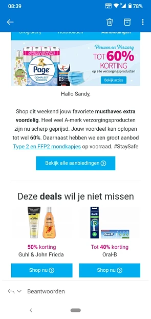 Bij plein.nl is er tot 60% korting op alle ve...