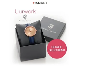 gratis uurwerk by Christian Lacroix bij uw aa...