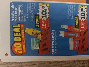 Kruidvat €10 deal fructis hairfood haarverzor...