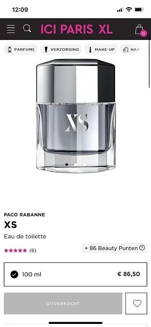 Bij kruidvat is deze eau de toilette paco rab...